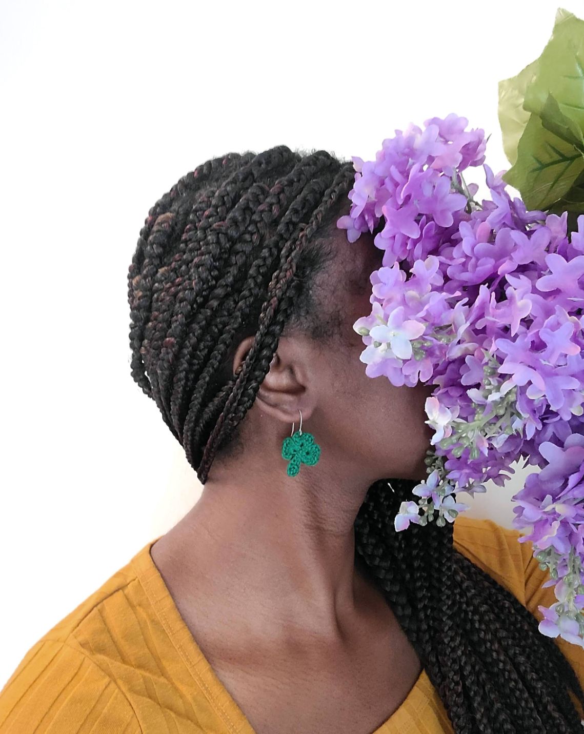 3 Leaf Clover Earrings