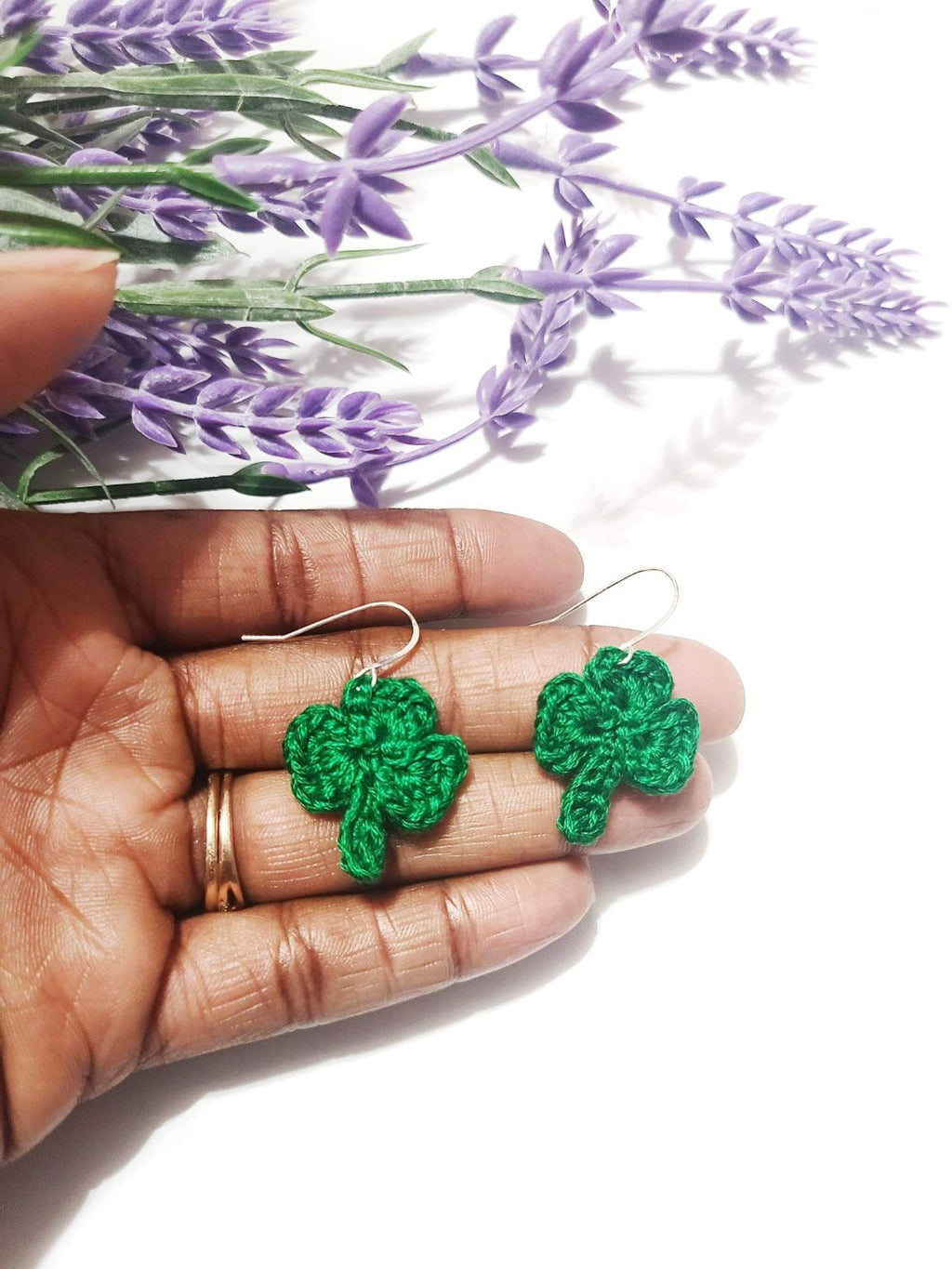 3 Leaf Clover Earrings